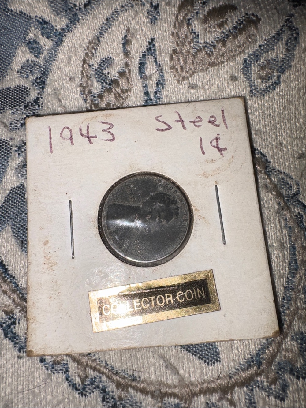 1943 US Steel Lincoln Wheat Penny